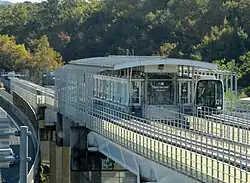 Linimo-Bahnsteige