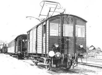 LAG 895 um 1935 im Bahnhof Bad Wörishofen