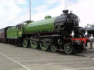 Die B1 1306 Mayflower in Doncaster