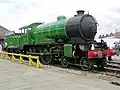 LNER 246 Morayshire auf einer Ausstellung 2014 in Doncaster
