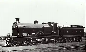 LSWR-Klasse T7 Nr. 720 nach dem Umbau
