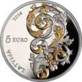 5 Euro Kurländischer Barock (2014)