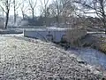 Merzbach und unterführter Mühlenteich, Linnich