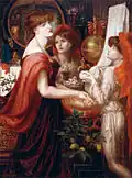 La bella mano von Dante Gabriel Rossetti