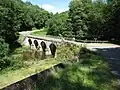 Brücke über die Cure