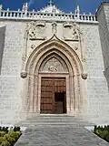 Fassade der Cartuja de Miraflores, Burgos