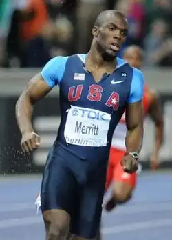 LaShawn Merritt (u.&nbsp;a. zweimaliger Weltmeister (2009/2013) und Olympiasieger von 2008) – ausgeschieden als Siebter in 45,52&nbsp;s