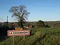 Dorfeingang von La Gohannière