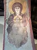 Maria mit Jesuskind, Fresko, frühes 13.&nbsp;Jh.