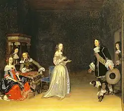 Gerard ter Borch: Der Besuch, um 1660