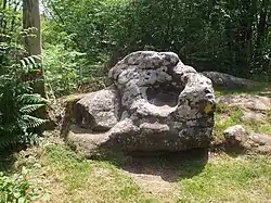 Steinformation „Stuhl des Teufels“