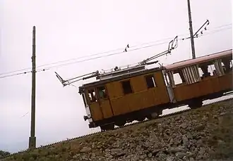 Chemin de Fer de la Rhune in den französischen Pyrenäen