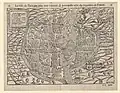 Ansicht von Paris; Holzschnitt, 1568