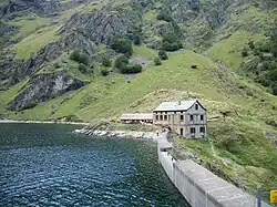 Refuge du lac d’Oô und die Dammkrone 2011