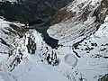 Klettersteig und Drei-Seen-Blick im Winter