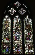 Ostfenster der Lady Chapel mit Szenen aus dem Leben Christi