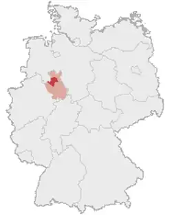 Das Ravensberger Landes in Ostwestfalen-Lippe