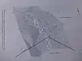 Plot des Lage- und Höhenplanes auf dem Kutschenberg