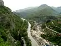 Die Iskar-Schlucht bei Lakatnik, Blick nach Norden