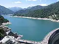 Der Kurobe-Stausee