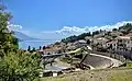 Antikes Theater in der Altstadt von Ohrid