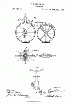 US-Patent No. 59.915 erteilt am 20. November 1866[4]
