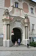 Das Hauptportal zur Berggasse