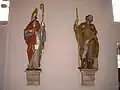 Kirchenpatron St.&nbsp;Lambertus und Ortspatron St. Rochus