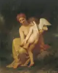 Zärtlichkeit in Lamour blessé von William-Adolphe Bouguereau