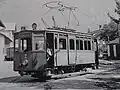 Triebwagen 2 in den 1920er-Jahren