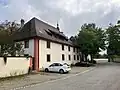 Schloss Feldkirch von der Straße Richtung Hausen aus gesehen