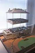 Sogenanntes „Sprengmodell“ der Villa Rücker