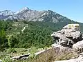 Blick von Osten auf das Ipsarion-Massiv