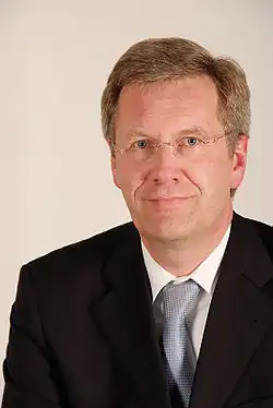 Christian Wulff 30.&nbsp;Juni 2010 bis 17.&nbsp;Februar 2012