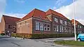 Ehemaliges Rathaus der Langå Kommune. Heute Kulturzentrum, u.&nbsp;a. mit Bibliothek