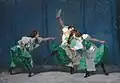 Spanische Tanzszene
