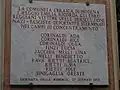 Gedenktafel