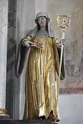 Heilige Odilia am linken Seitenaltar