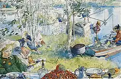 Kräftfångst (Krebsfang), 1895