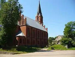 Einst evangelische, jetzt orthodoxe Kirche St.&nbsp;Peter und Paul, Lasdehnen (Haselberg)/Krasnosnamensk