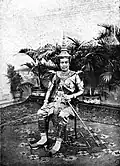 Sisowath Monivong bei der Thronbesteigung.
