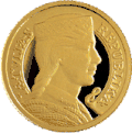 Goldmünze zu 5&nbsp;Lati (2003)