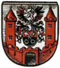 Darstellung des Stadt­wappens bei Otto Hupp