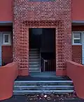 Laubenganghaus Heilbronn Portal Backstein­expressionismus