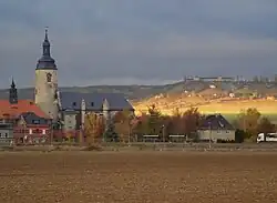 Ansicht mit Stadtkirche