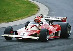 Niki Lauda im Ferrari 312T2, beim Training zum Großen Preis von Deutschland 1976, einen Tag vor seinem folgen­schweren Unfall