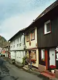 Kleinstes Haus des Westharzes in der Straße „An der Laute“