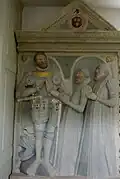 Epitaph für Conrad II. (gest. 1593), Elisabeth und Anna Riedesel