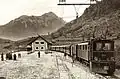 Bahnhof Lavin 1913