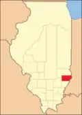 Das Lawrence County von seiner Gründung im Jahr 1821 bis 1824